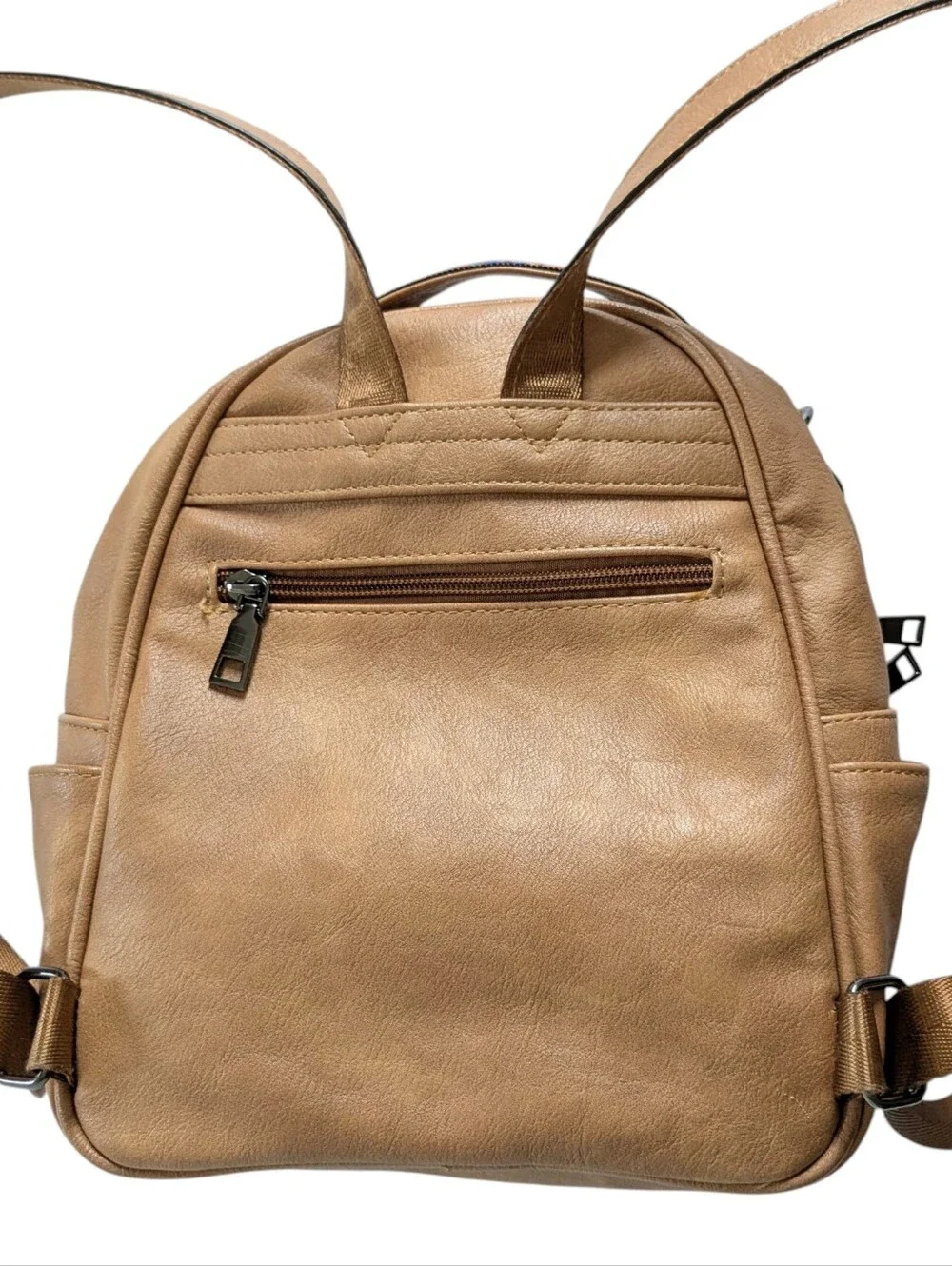 Fadeon Faux Leather Backpack